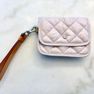 Mz Wallace Metro Snap Wristlet NWOT - Cream